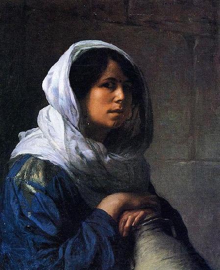 Jean-Leon Gerome Egyptian water carrier. Spain oil painting art